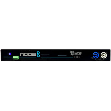Convertidor Superbright Node 8 Ethernet A Dmx 8 Puertos